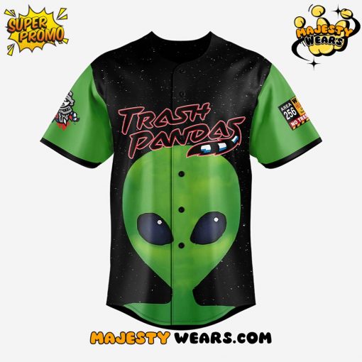 Rocket City Trash Pandas Youth Space Jersey Custom Baseball Jersey