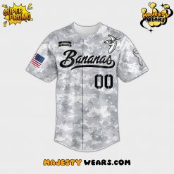 Savannah Bananas Military Appeciation Night Custom Baseball Jersey
