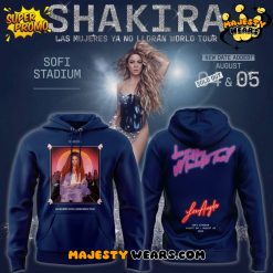 Shakira Las Mujeres Ya No Lloran World Tour 2025 “Men In This Town ” Limited Edition Hoodie