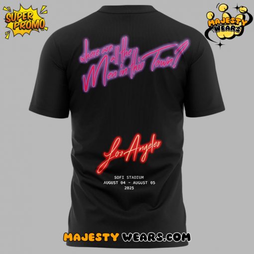 Shakira Las Mujeres Ya No Lloran World Tour 2025 “Men In This Town” Special Tee