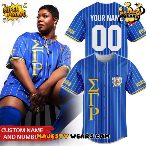 Sigma Gamma Rho Custom Baseball Jersey