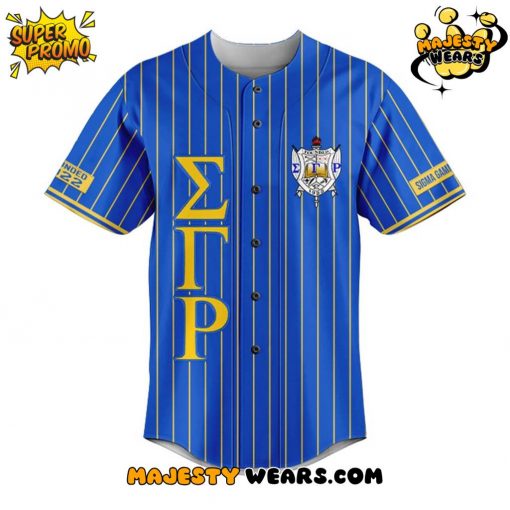 Sigma Gamma Rho Custom Baseball Jersey