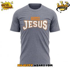 Tennessee Volunteers Team Jesus Grey TShirt