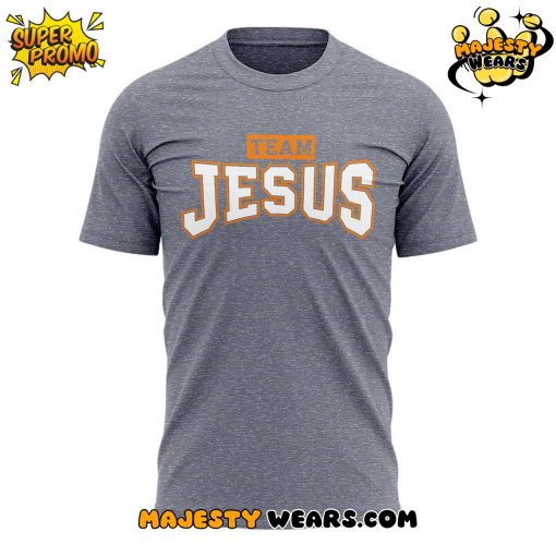 Tennessee Volunteers Team Jesus Grey T-Shirt