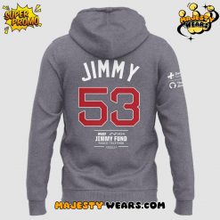 The Jimmy Fund Strike Out Cancer Special Grey Hoodie