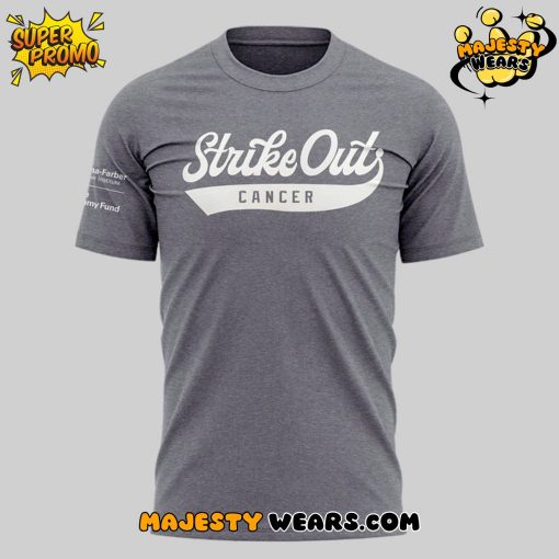 The Jimmy Fund Strike Out Cancer Special Grey Shirt