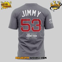 The Jimmy Fund Strike Out Cancer Special Grey Shirt