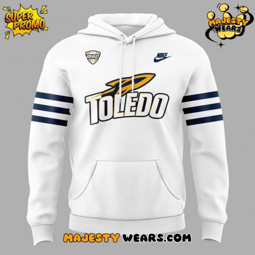 Toledo Rockets New Uniform Helmet Wordmark Logo Hoodie