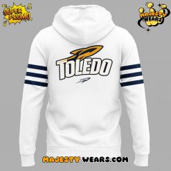 Toledo Rockets New Uniform Helmet Wordmark Logo Hoodie