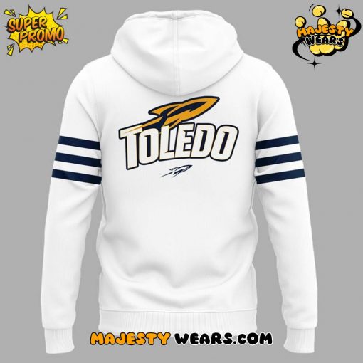 Toledo Rockets New Uniform Helmet Wordmark Logo Hoodie