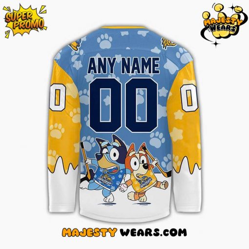 Toledo Walleye x Bluey Day 2025 Hockey Jersey