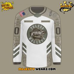 Toledo Walleye x Military Appreciation Custom Hockey Jersey