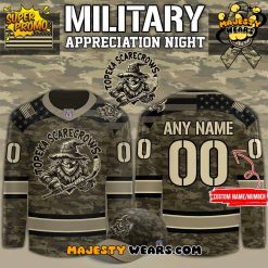 Topeka Scarecrows x Military Appreciation Custom Hockey Jersey