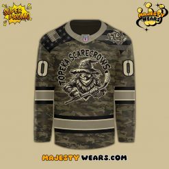 Topeka Scarecrows x Military Appreciation Custom Hockey Jersey