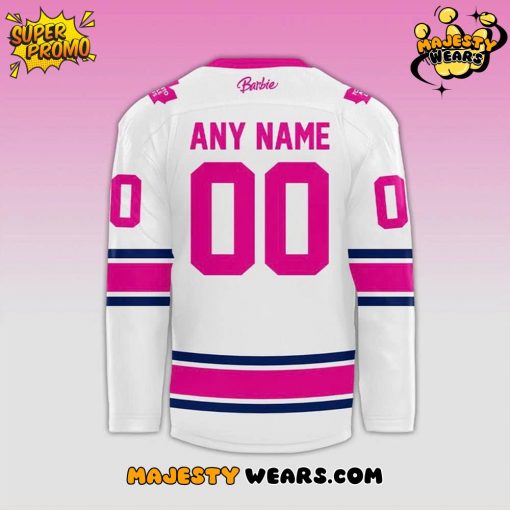 Toronto Maple Leafs x Barbie Night 2025 Custom Hockey Jersey