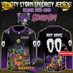 Tri-City Storm x ScooBy-Doo Night 2025 Custom Hockey Jersey