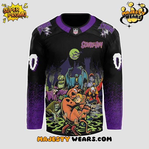 Tri-City Storm x ScooBy-Doo Night 2025 Custom Hockey Jersey