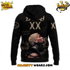 UNLV Rebels x Chris Brown Breezy Bowl XX Tour 2025 Hoodie Black