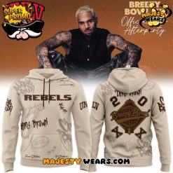 UNLV Rebels x Chris Brown Breezy Bowl XX Tour 2025 Special Hoodie