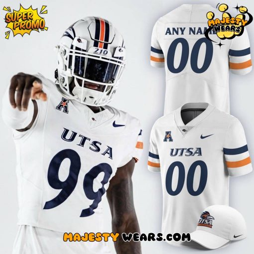 UTSA Roadrunners Special New White Football Jersey