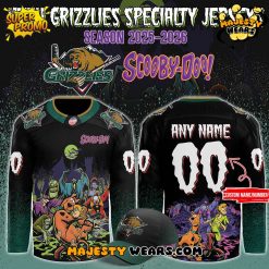 Utah Grizzlies x ScooBy-Doo Night 2025 Custom Hockey Jersey