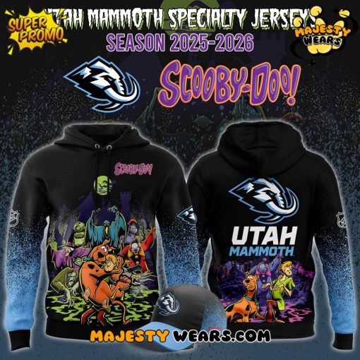 Utah Mammoth x ScooBy-Doo Night 2025 Special Hoodie