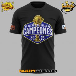 Vaqueros de Bayamon Champions Baloncesto Superior Nacional 2025 Black T-Shirt