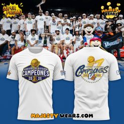 Vaqueros de Bayamon Champions Baloncesto Superior Nacional 2025 White Shirt