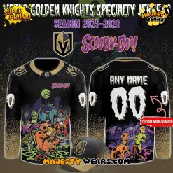 Vegas Golden Knights x ScooBy-Doo Night 2025 Custom Hockey Jersey