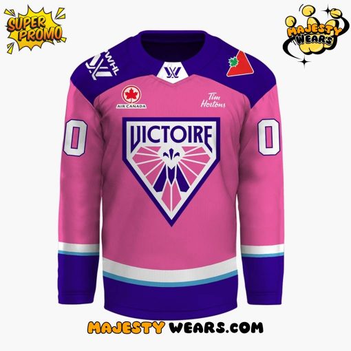 Victoire de Montréal x Barbie Special Custom Hockey Jersey