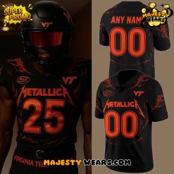 Virginia Tech Football x Metallica 2025 Football Jersey
