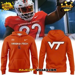 Virginia Tech Hokies Wordmark Logo Uniform Special Hoodie