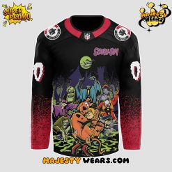 Waterloo Black Hawks x ScooBy-Doo Night 2025 Custom Hockey Jersey