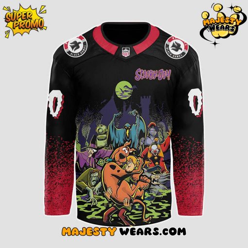Waterloo Black Hawks x ScooBy-Doo Night 2025 Custom Hockey Jersey