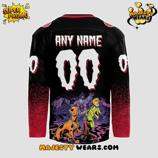 Waterloo Black Hawks x ScooBy-Doo Night 2025 Custom Hockey Jersey