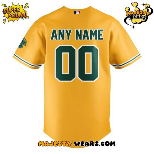 Athletics 2026 ‘Sacramento’ Gold Custom Baseball Jersey
