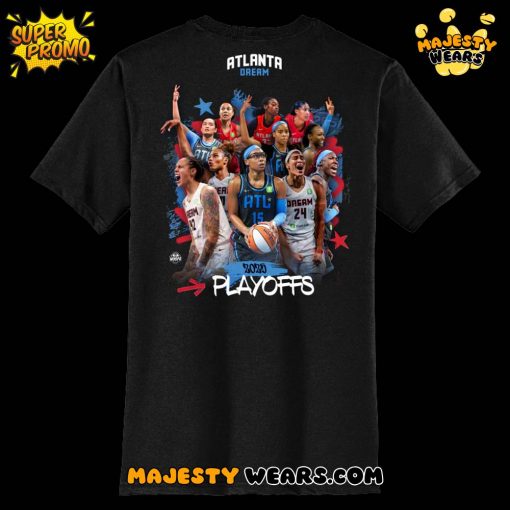 Atlanta Dream Playoffs 2025 Do It For The Dream WNBA Special Black T-Shirt