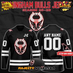 Birmingham Bulls New Season 2025-26 Custom Hockey Jersey – Black
