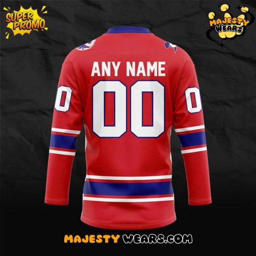 Birmingham Bulls New Season 2025-26 Custom Hockey Jersey – Red