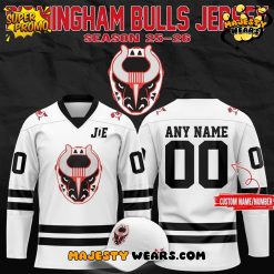 Birmingham Bulls New Season 2025-26 Custom Hockey Jersey – White