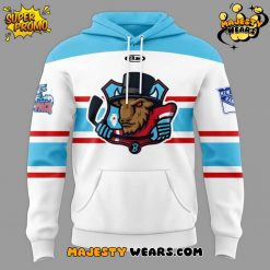 Bloomington Bison New Season 2025-26 White Hoodie