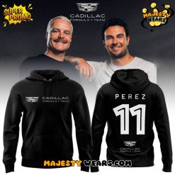 Cadillac Formula 1 Team Sergio Perez Black Hoodie