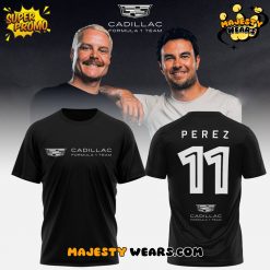 Cadillac Formula 1 Team Sergio Perez Black T-Shirt