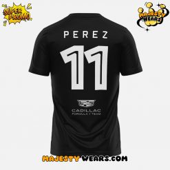 Cadillac Formula 1 Team Sergio Perez Black TShirt