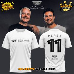 Cadillac Formula 1 Team Sergio Perez White T-Shirt