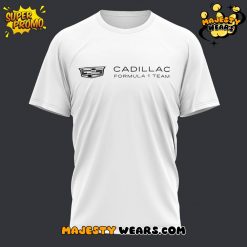 Cadillac Formula 1 Team Sergio Perez White T-Shirt