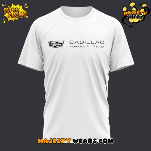 Cadillac Formula 1 Team Sergio Perez White T-Shirt