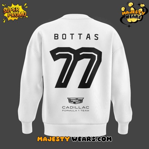 Cadillac Formula 1 Team Valtteri Bottas White Sweatshirt