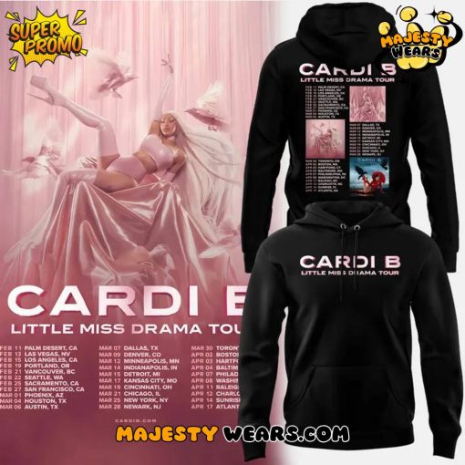 Cardi B “Little Miss Drama Tour” Special Hoodie