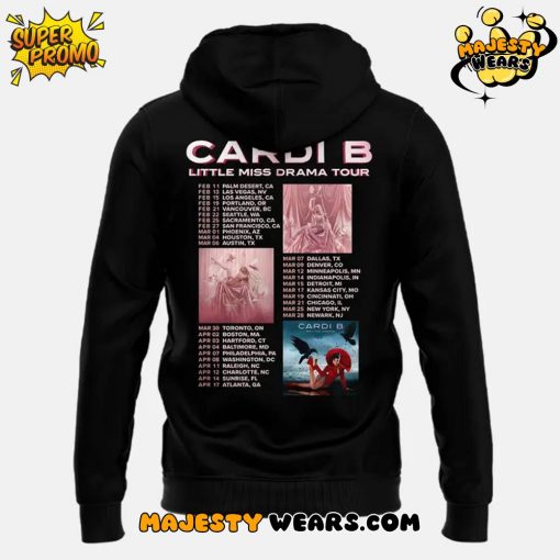 Cardi B “Little Miss Drama Tour” Special Hoodie